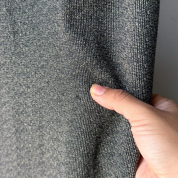 Vintage 90s Black White Daisy Floral Print Maxi Dress - Picture 10 of 13